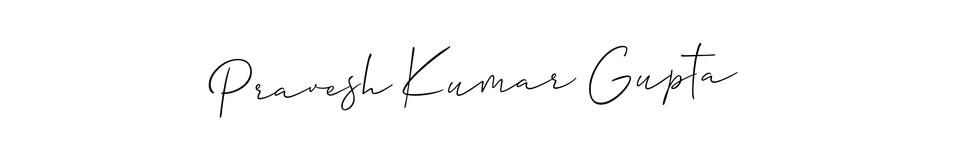 Best and Professional Signature Style for Pravesh Kumar Gupta. Allison_Script Best Signature Style Collection. Pravesh Kumar Gupta signature style 2 images and pictures png
