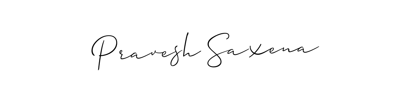 Make a beautiful signature design for name Pravesh Saxena. Use this online signature maker to create a handwritten signature for free. Pravesh Saxena signature style 2 images and pictures png