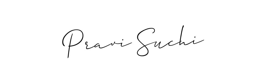 It looks lik you need a new signature style for name Pravi Suchi. Design unique handwritten (Allison_Script) signature with our free signature maker in just a few clicks. Pravi Suchi signature style 2 images and pictures png