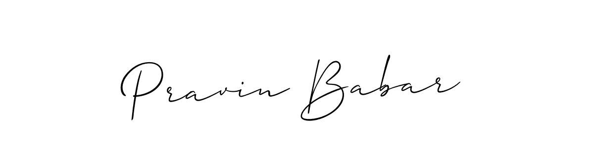 How to Draw Pravin Babar signature style? Allison_Script is a latest design signature styles for name Pravin Babar. Pravin Babar signature style 2 images and pictures png