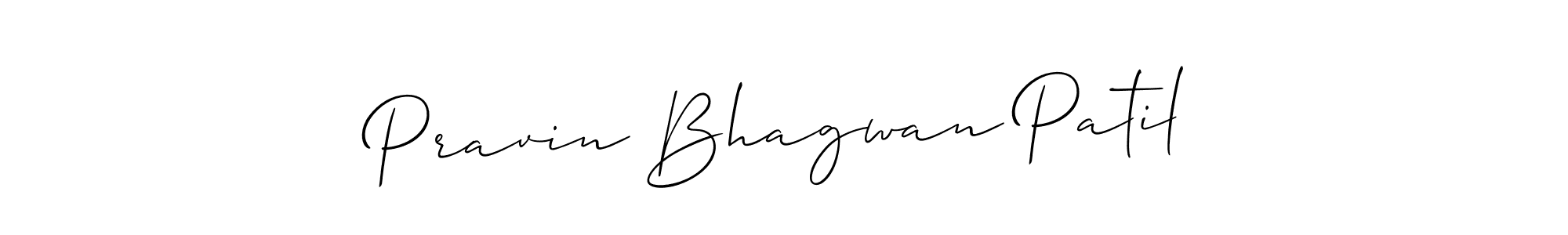 Design your own signature with our free online signature maker. With this signature software, you can create a handwritten (Allison_Script) signature for name Pravin Bhagwan Patil. Pravin Bhagwan Patil signature style 2 images and pictures png