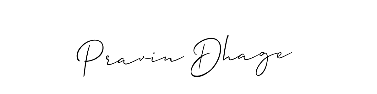 How to Draw Pravin Dhage signature style? Allison_Script is a latest design signature styles for name Pravin Dhage. Pravin Dhage signature style 2 images and pictures png