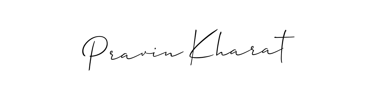 It looks lik you need a new signature style for name Pravin Kharat. Design unique handwritten (Allison_Script) signature with our free signature maker in just a few clicks. Pravin Kharat signature style 2 images and pictures png
