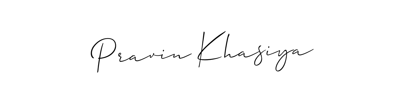 Once you've used our free online signature maker to create your best signature Allison_Script style, it's time to enjoy all of the benefits that Pravin Khasiya name signing documents. Pravin Khasiya signature style 2 images and pictures png