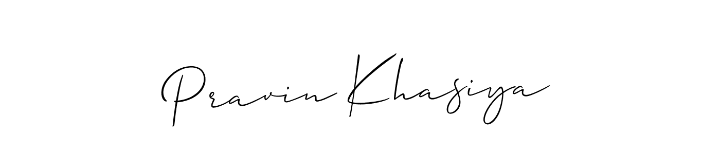 Once you've used our free online signature maker to create your best signature Allison_Script style, it's time to enjoy all of the benefits that Pravin Khasiya name signing documents. Pravin Khasiya signature style 2 images and pictures png