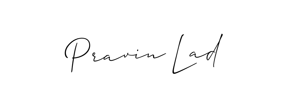 Make a beautiful signature design for name Pravin Lad. Use this online signature maker to create a handwritten signature for free. Pravin Lad signature style 2 images and pictures png