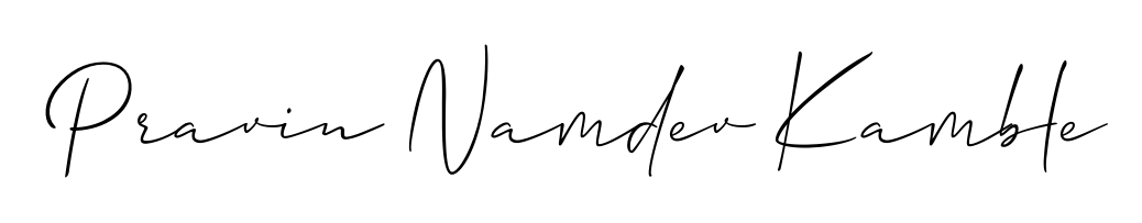 Discover the perfect balance of readability and style for Pravin Namdev Kamble with Allison_Script font. Create your dream signature today. Pravin Namdev Kamble signature style 2 images and pictures png