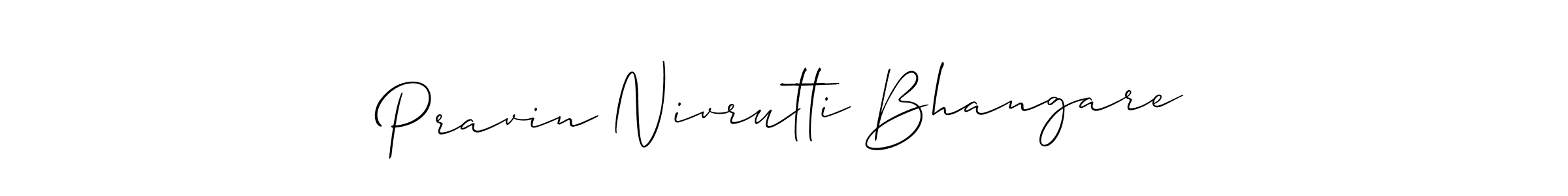 Allison_Script is a professional signature style that is perfect for those who want to add a touch of class to their signature. It is also a great choice for those who want to make their signature more unique. Get Pravin Nivrutti Bhangare name to fancy signature for free. Pravin Nivrutti Bhangare signature style 2 images and pictures png