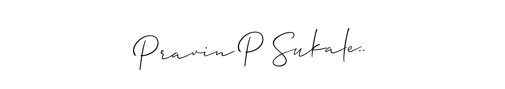 Once you've used our free online signature maker to create your best signature Allison_Script style, it's time to enjoy all of the benefits that Pravin P Sukale.. name signing documents. Pravin P Sukale.. signature style 2 images and pictures png