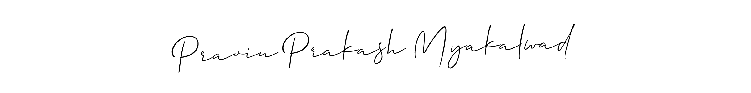 How to Draw Pravin Prakash Myakalwad signature style? Allison_Script is a latest design signature styles for name Pravin Prakash Myakalwad. Pravin Prakash Myakalwad signature style 2 images and pictures png