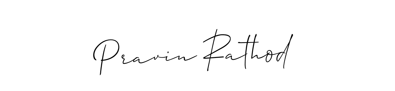 How to make Pravin Rathod name signature. Use Allison_Script style for creating short signs online. This is the latest handwritten sign. Pravin Rathod signature style 2 images and pictures png