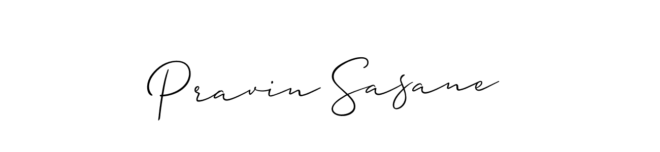 It looks lik you need a new signature style for name Pravin Sasane. Design unique handwritten (Allison_Script) signature with our free signature maker in just a few clicks. Pravin Sasane signature style 2 images and pictures png