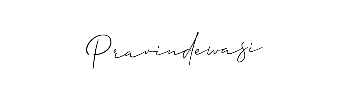 Design your own signature with our free online signature maker. With this signature software, you can create a handwritten (Allison_Script) signature for name Pravindewasi. Pravindewasi signature style 2 images and pictures png