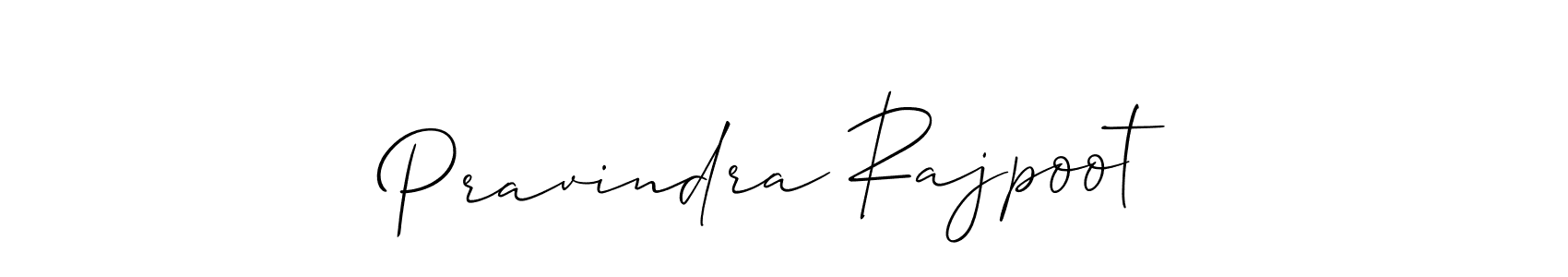 How to Draw Pravindra Rajpoot signature style? Allison_Script is a latest design signature styles for name Pravindra Rajpoot. Pravindra Rajpoot signature style 2 images and pictures png