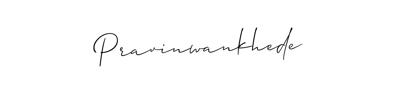 Also we have Pravinwankhede name is the best signature style. Create professional handwritten signature collection using Allison_Script autograph style. Pravinwankhede signature style 2 images and pictures png