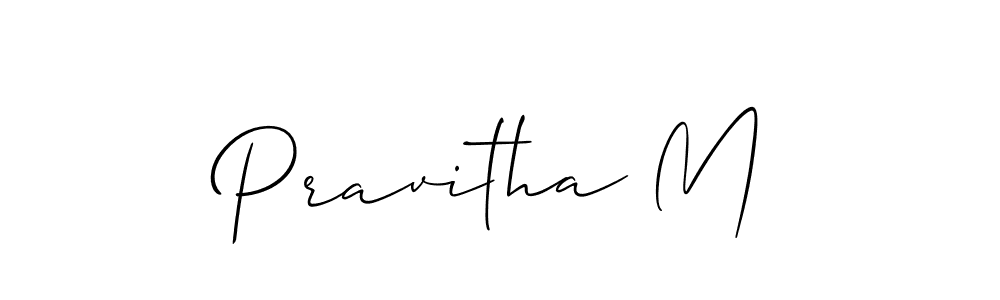 Similarly Allison_Script is the best handwritten signature design. Signature creator online .You can use it as an online autograph creator for name Pravitha M. Pravitha M signature style 2 images and pictures png