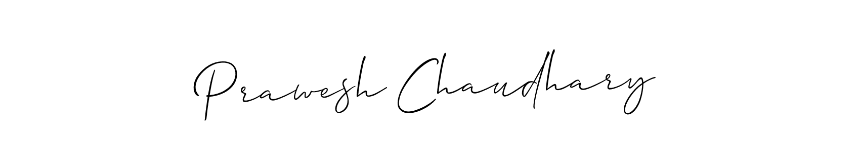 This is the best signature style for the Prawesh Chaudhary name. Also you like these signature font (Allison_Script). Mix name signature. Prawesh Chaudhary signature style 2 images and pictures png