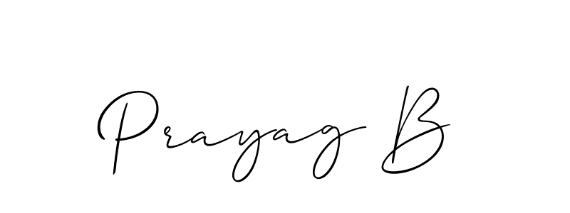 Once you've used our free online signature maker to create your best signature Allison_Script style, it's time to enjoy all of the benefits that Prayag B name signing documents. Prayag B signature style 2 images and pictures png