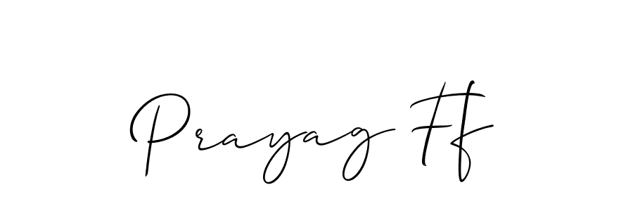 Prayag Ff stylish signature style. Best Handwritten Sign (Allison_Script) for my name. Handwritten Signature Collection Ideas for my name Prayag Ff. Prayag Ff signature style 2 images and pictures png