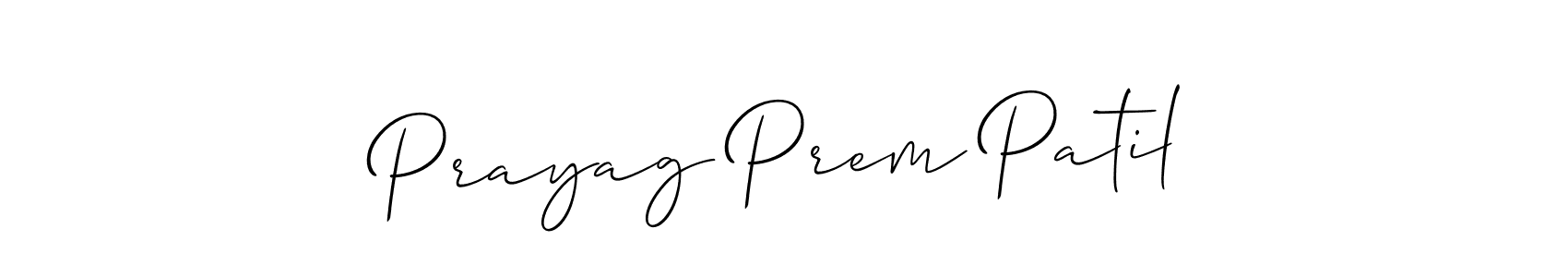 Allison_Script is a professional signature style that is perfect for those who want to add a touch of class to their signature. It is also a great choice for those who want to make their signature more unique. Get Prayag Prem Patil name to fancy signature for free. Prayag Prem Patil signature style 2 images and pictures png