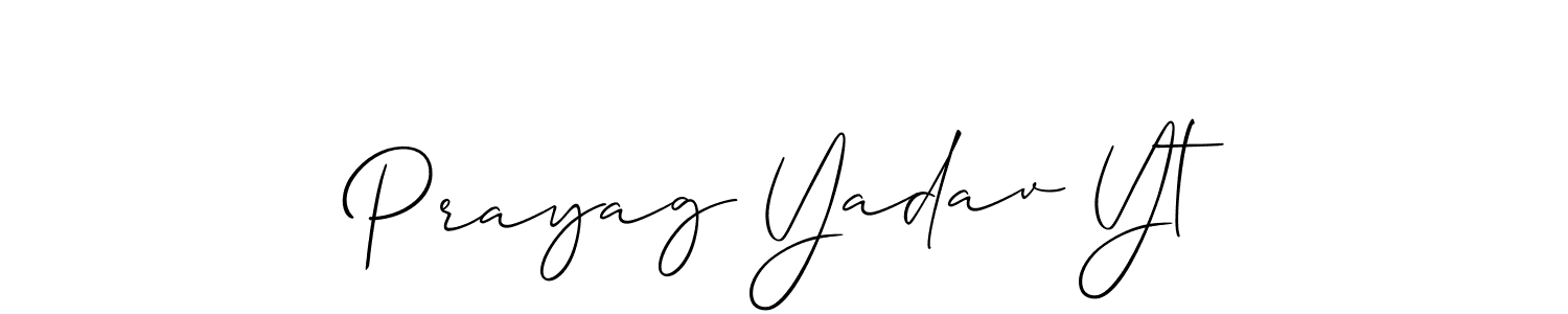 Prayag Yadav Yt stylish signature style. Best Handwritten Sign (Allison_Script) for my name. Handwritten Signature Collection Ideas for my name Prayag Yadav Yt. Prayag Yadav Yt signature style 2 images and pictures png