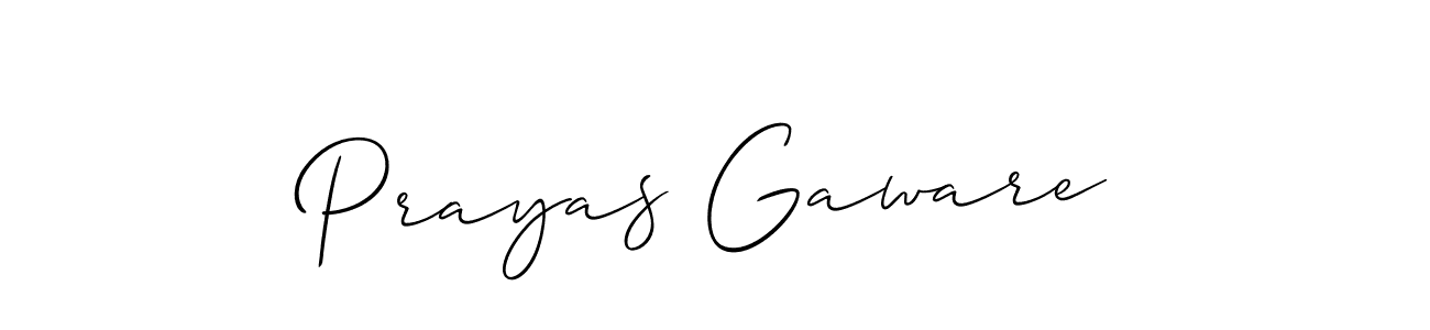 You should practise on your own different ways (Allison_Script) to write your name (Prayas Gaware) in signature. don't let someone else do it for you. Prayas Gaware signature style 2 images and pictures png