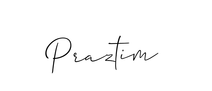 Also You can easily find your signature by using the search form. We will create Praztim name handwritten signature images for you free of cost using Allison_Script sign style. Praztim signature style 2 images and pictures png