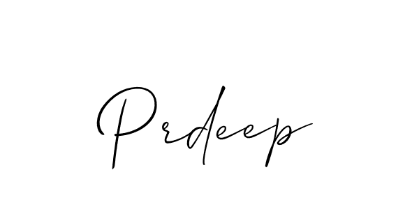 Make a beautiful signature design for name Prdeep. Use this online signature maker to create a handwritten signature for free. Prdeep signature style 2 images and pictures png
