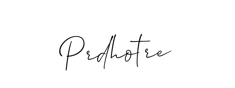 How to Draw Prdhotre signature style? Allison_Script is a latest design signature styles for name Prdhotre. Prdhotre signature style 2 images and pictures png