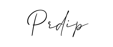 Transform the name Prdip into a signature masterpiece using Allison_Script font. Ideal for photographers, artists, and creators looking for watermarks. Prdip signature style 2 images and pictures png