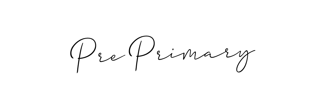 Once you've used our free online signature maker to create your best signature Allison_Script style, it's time to enjoy all of the benefits that Pre Primary name signing documents. Pre Primary signature style 2 images and pictures png