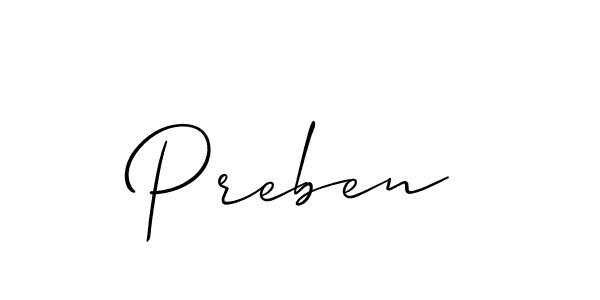 Check out images of Autograph of Preben name. Actor Preben Signature Style. Allison_Script is a professional sign style online. Preben signature style 2 images and pictures png