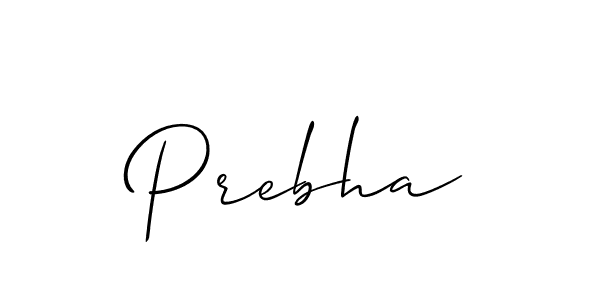 Similarly Allison_Script is the best handwritten signature design. Signature creator online .You can use it as an online autograph creator for name Prebha. Prebha signature style 2 images and pictures png