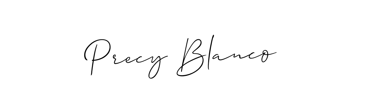 Make a beautiful signature design for name Precy Blanco. Use this online signature maker to create a handwritten signature for free. Precy Blanco signature style 2 images and pictures png