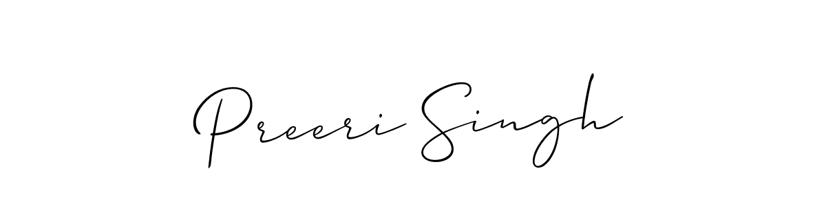 Similarly Allison_Script is the best handwritten signature design. Signature creator online .You can use it as an online autograph creator for name Preeri Singh. Preeri Singh signature style 2 images and pictures png