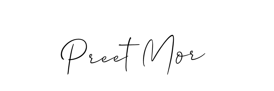 Make a short Preet Mor signature style. Manage your documents anywhere anytime using Allison_Script. Create and add eSignatures, submit forms, share and send files easily. Preet Mor signature style 2 images and pictures png