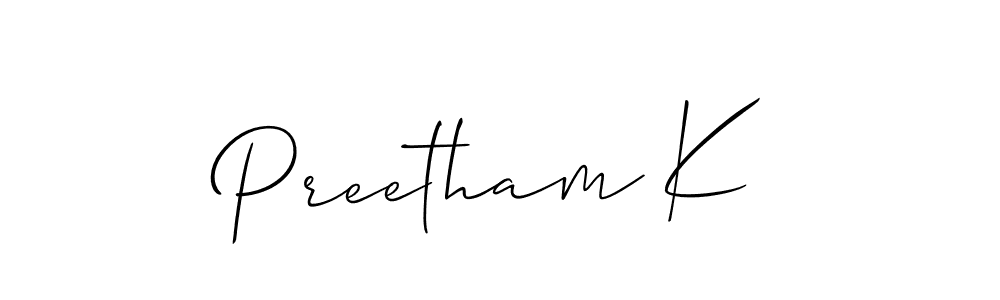 Check out images of Autograph of Preetham K name. Actor Preetham K Signature Style. Allison_Script is a professional sign style online. Preetham K signature style 2 images and pictures png
