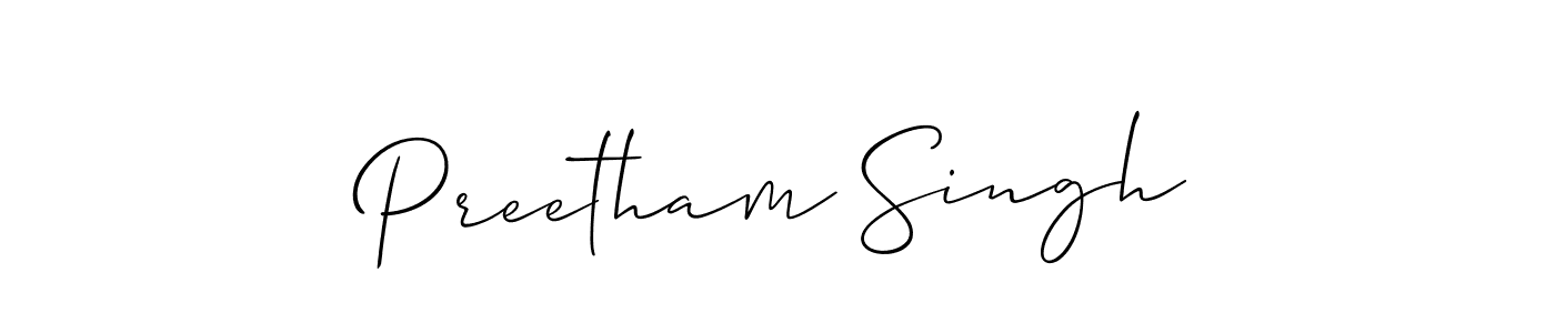 You should practise on your own different ways (Allison_Script) to write your name (Preetham Singh) in signature. don't let someone else do it for you. Preetham Singh signature style 2 images and pictures png
