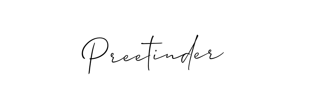Similarly Allison_Script is the best handwritten signature design. Signature creator online .You can use it as an online autograph creator for name Preetinder. Preetinder signature style 2 images and pictures png