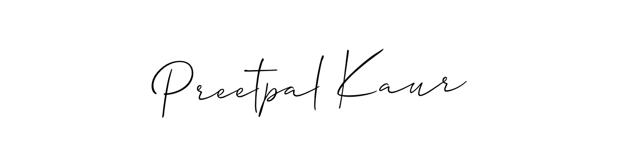 This is the best signature style for the Preetpal Kaur name. Also you like these signature font (Allison_Script). Mix name signature. Preetpal Kaur signature style 2 images and pictures png