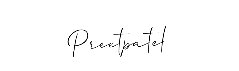 Similarly Allison_Script is the best handwritten signature design. Signature creator online .You can use it as an online autograph creator for name Preetpatel. Preetpatel signature style 2 images and pictures png