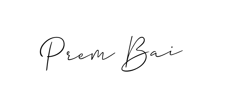 How to Draw Prem Bai signature style? Allison_Script is a latest design signature styles for name Prem Bai. Prem Bai signature style 2 images and pictures png