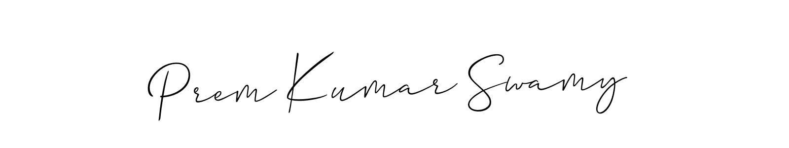 Best and Professional Signature Style for Prem Kumar Swamy. Allison_Script Best Signature Style Collection. Prem Kumar Swamy signature style 2 images and pictures png