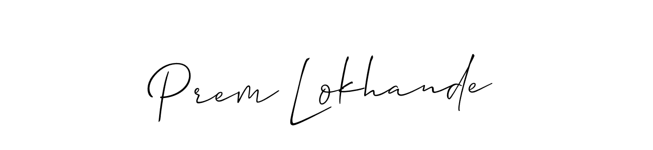 You can use this online signature creator to create a handwritten signature for the name Prem Lokhande. This is the best online autograph maker. Prem Lokhande signature style 2 images and pictures png