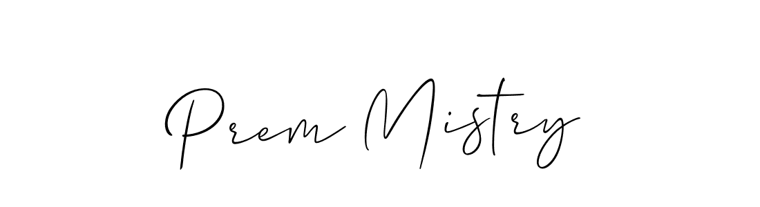 How to Draw Prem Mistry signature style? Allison_Script is a latest design signature styles for name Prem Mistry. Prem Mistry signature style 2 images and pictures png