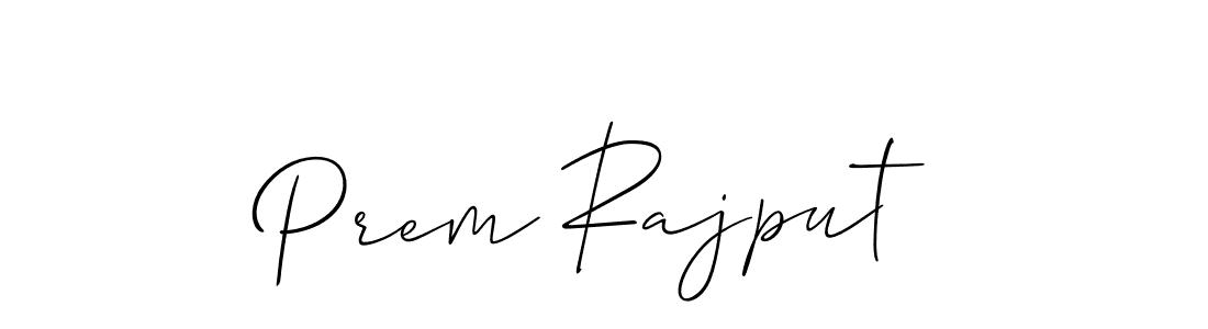 Make a beautiful signature design for name Prem Rajput. Use this online signature maker to create a handwritten signature for free. Prem Rajput signature style 2 images and pictures png