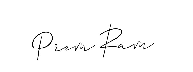 Allison_Script is a professional signature style that is perfect for those who want to add a touch of class to their signature. It is also a great choice for those who want to make their signature more unique. Get Prem Ram name to fancy signature for free. Prem Ram signature style 2 images and pictures png