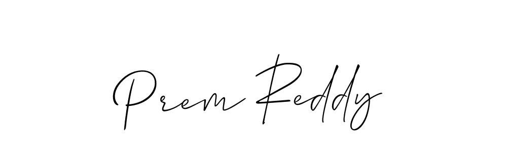 How to Draw Prem Reddy signature style? Allison_Script is a latest design signature styles for name Prem Reddy. Prem Reddy signature style 2 images and pictures png