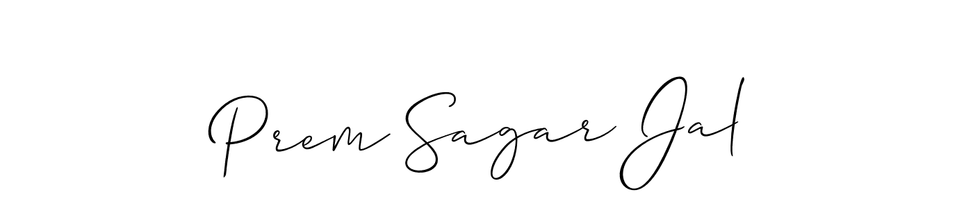 The best way (Allison_Script) to make a short signature is to pick only two or three words in your name. The name Prem Sagar Jal include a total of six letters. For converting this name. Prem Sagar Jal signature style 2 images and pictures png