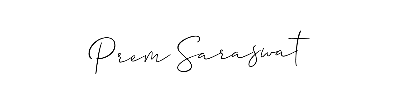 How to Draw Prem Saraswat signature style? Allison_Script is a latest design signature styles for name Prem Saraswat. Prem Saraswat signature style 2 images and pictures png